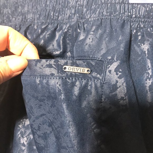 Orvis Travel comfy blue stretch Skort, NWT, L - Picture 9 of 14